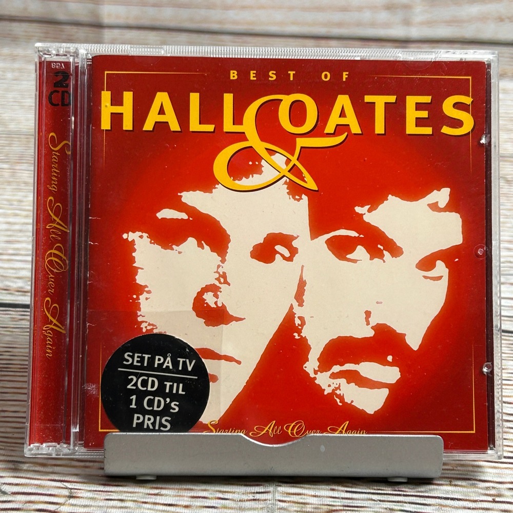 Best of Hall & Oates Starting All Over Again 2-CD BMG 1997 EU Import
